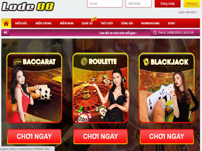 Lode88 cung cấp nhiều sảnh casino online để người chơi trải nghiệm